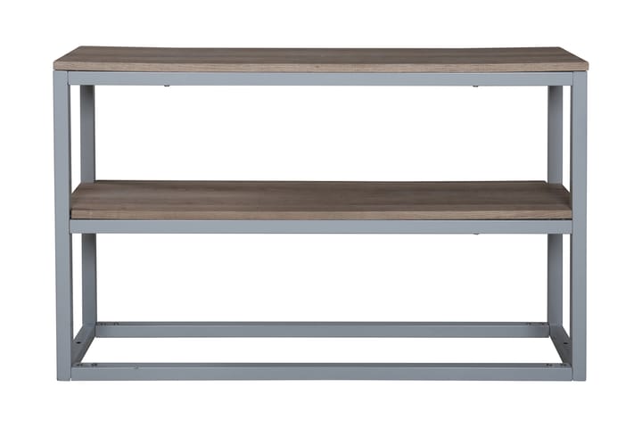 Sivupöytä Wasser 110 cm med Hylla - Vaaleanruskea/Harmaa - Tarjotinpöytä & pikkupöytä - Lamppupöytä