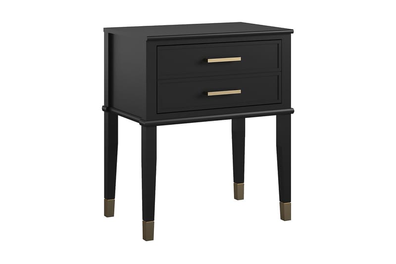 Sivupöytä Westerleigh 60 cm Musta/Kulta - CosmoLiving - Huonekalut - Pöytä & ruokailuryhmä - Apupöytä & sivupöytä - Lamppupöytä