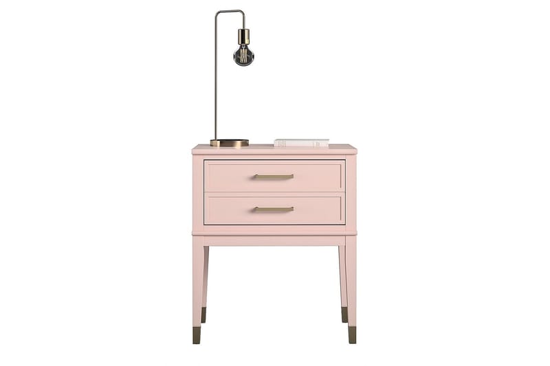 Sivupöytä Westerleigh 60 cm Vaaleanpunainen - CosmoLiving - Huonekalut - Pöytä & ruokailuryhmä - Apupöytä & sivupöytä - Lamppupöytä