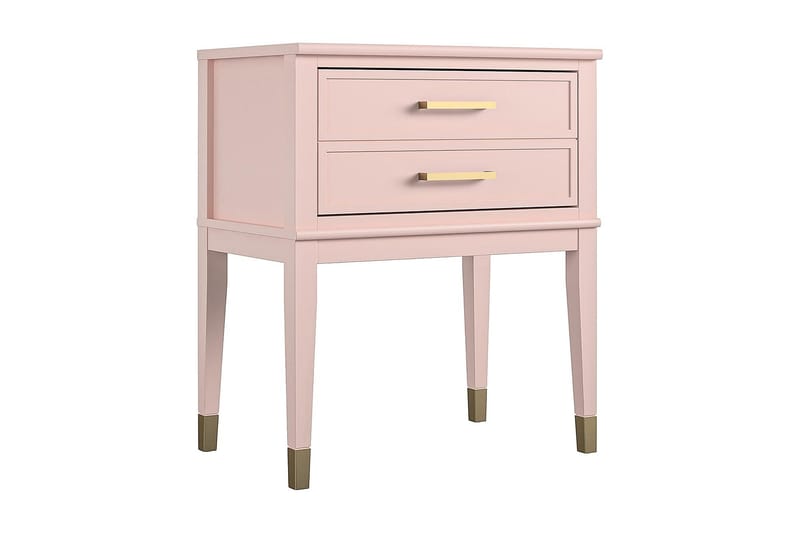 Sivupöytä Westerleigh 60 cm Vaaleanpunainen - CosmoLiving - Huonekalut - Pöytä & ruokailuryhmä - Apupöytä & sivupöytä - Lamppupöytä