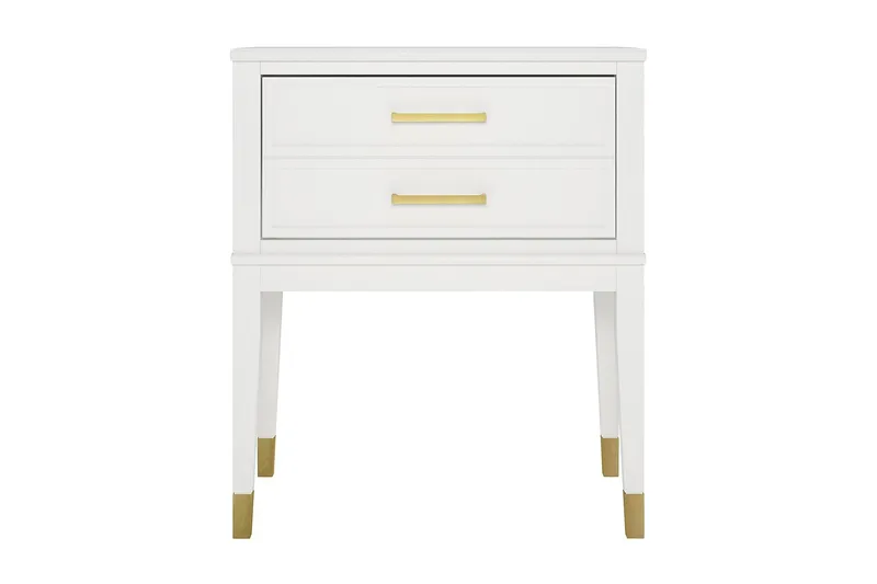 Sivupöytä Westerleigh 60 cm Valkoinen, CosmoLiving