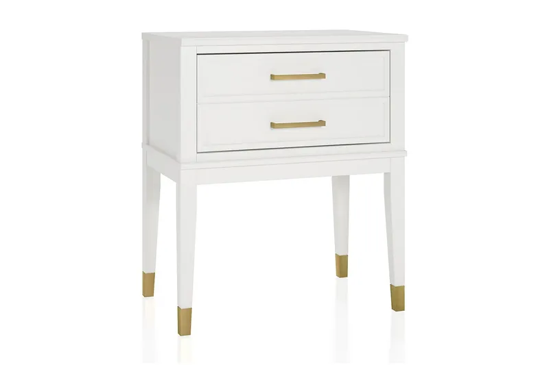 Sivupöytä Westerleigh 60 cm Valkoinen - CosmoLiving - Huonekalut - Pöytä & ruokailuryhmä - Apupöytä & sivupöytä - Lamppupöytä