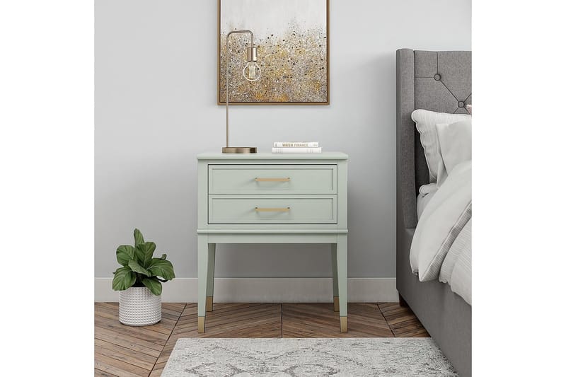Sivupöytä Westerleigh 60 cm Vihreä - CosmoLiving - Huonekalut - Pöytä & ruokailuryhmä - Apupöytä & sivupöytä - Lamppupöytä