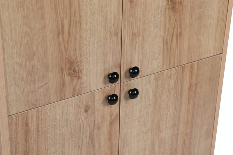 Sivupöytä Wynch 70 cm - Luonnonväri/Musta - Huonekalut - Pöytä & ruokailuryhmä - Apupöytä & sivupöytä - Lamppupöytä