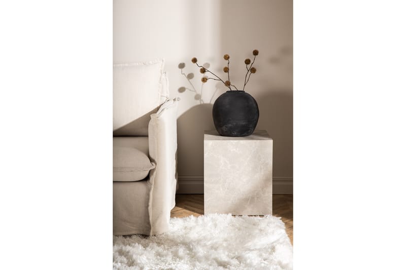Travertin Sivupöytä York 40x40x45 cm - Beige - Huonekalut - Pöyt�ä & ruokailuryhmä - Apupöytä & sivupöytä - Lamppupöytä
