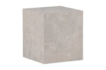 Travertin Sivupöytä York 40x40x45 cm - Beige - Huonekalut - Pöytä & ruokailuryhmä - Apupöytä & sivupöytä - Tarjotinpöytä & pikkupöytä