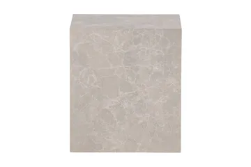 Travertin Sivupöytä York 40x40x45 cm - Beige - Huonekalut - Pöytä & ruokailuryhmä - Apupöytä & sivupöytä - Tarjotinpöytä & pikkupöytä
