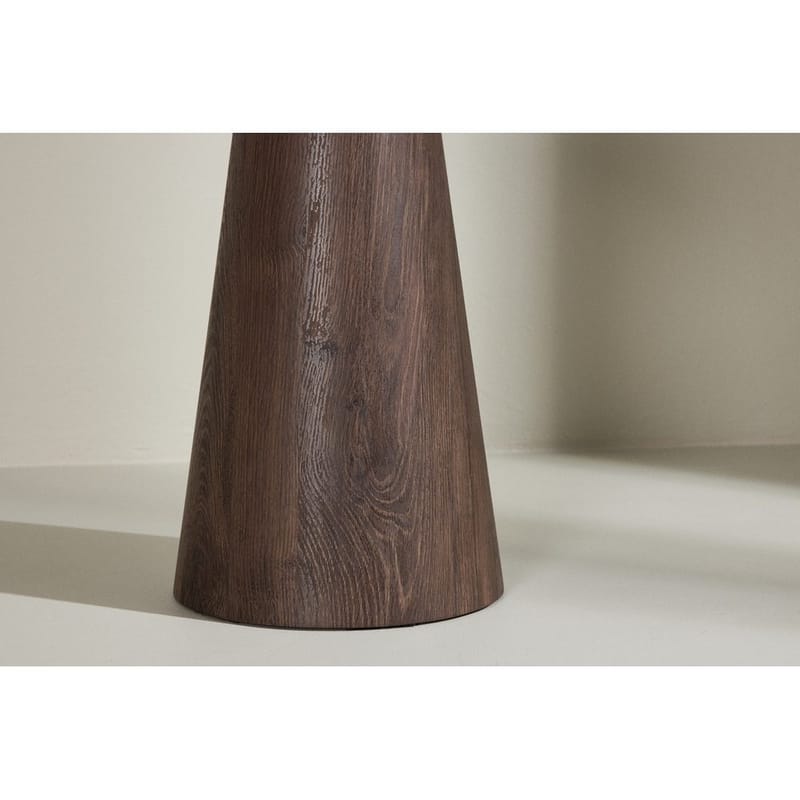 Lanzo Sivupöytä 35 cm - Mokkanahka - Huonekalut - Pöytä & ruokailuryhmä - Apupöytä & sivupöytä - Tarjotinpöytä & pikkupöytä