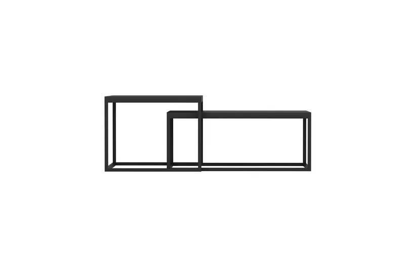 Leka Sarjapöytä - Musta - Huonekalut - Pöytä & ruokailuryhmä - Apupöytä & sivupöytä - Sarjapöytä