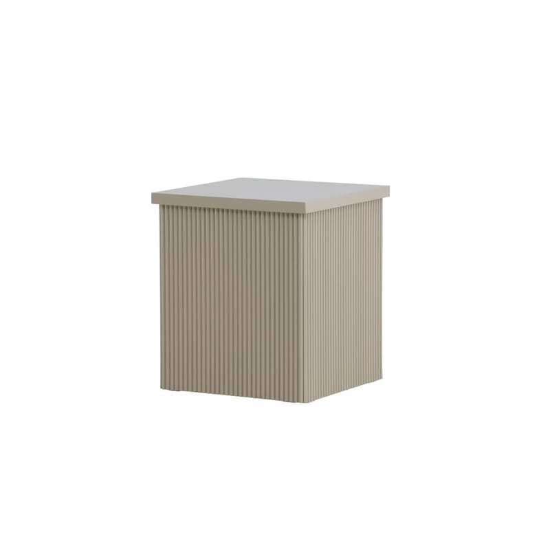 Lenox Sivupöytä 40 cm - Beige - Huonekalut - Pöytä & ruokailuryhmä - Apupöytä & sivupöytä - Tarjotinpöytä & pikkupöytä