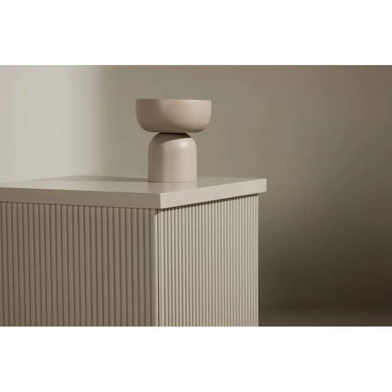 Lenox Sivupöytä 40 cm - Beige - Huonekalut - Pöytä & ruokailuryhmä - Apupöytä & sivupöytä - Tarjotinpöytä & pikkupöytä