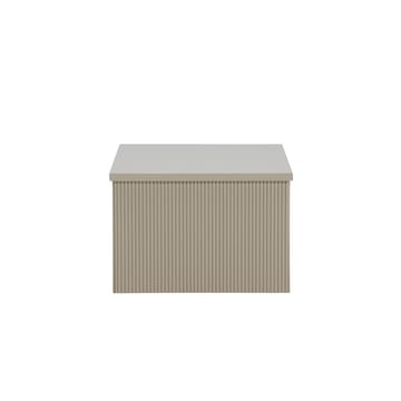Lenox Sivupöytä 80 cm - Beige - Huonekalut - Pöytä & ruokailuryhmä - Apupöytä & sivupöytä - Tarjotinpöytä & pikkupöytä