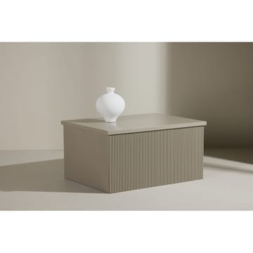 Lenox Sivupöytä 80 cm - Beige - Huonekalut - Pöytä & ruokailuryhmä - Apupöytä & sivupöytä - Tarjotinpöytä & pikkupöytä