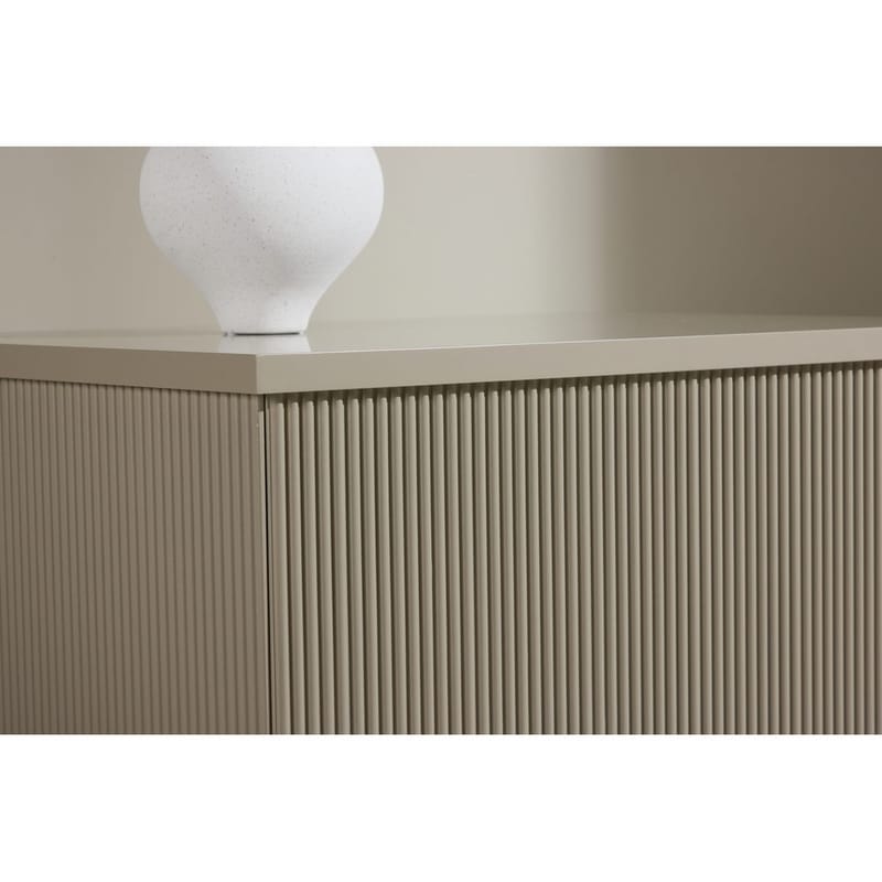 Lenox Sivupöytä 80 cm - Beige - Huonekalut - Pöytä & ruokailuryhmä - Apupöytä & sivupöytä - Tarjotinpöytä & pikkupöytä