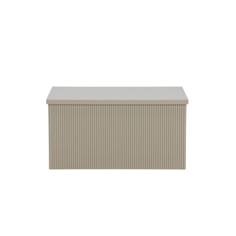 Lenox Sivupöytä 80 cm - Beige - Huonekalut - Pöytä & ruokailuryhmä - Apupöytä & sivupöytä - Tarjotinpöytä & pikkupöytä