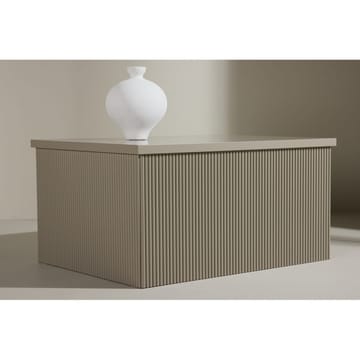 Lenox Sivupöytä 80 cm - Beige - Huonekalut - Pöytä & ruokailuryhmä - Apupöytä & sivupöytä - Tarjotinpöytä & pikkupöytä