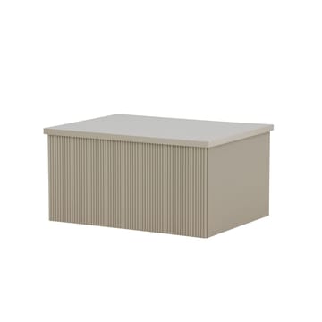 Lenox Sivupöytä 80 cm - Beige - Huonekalut - Pöytä & ruokailuryhmä - Apupöytä & sivupöytä - Tarjotinpöytä & pikkupöytä