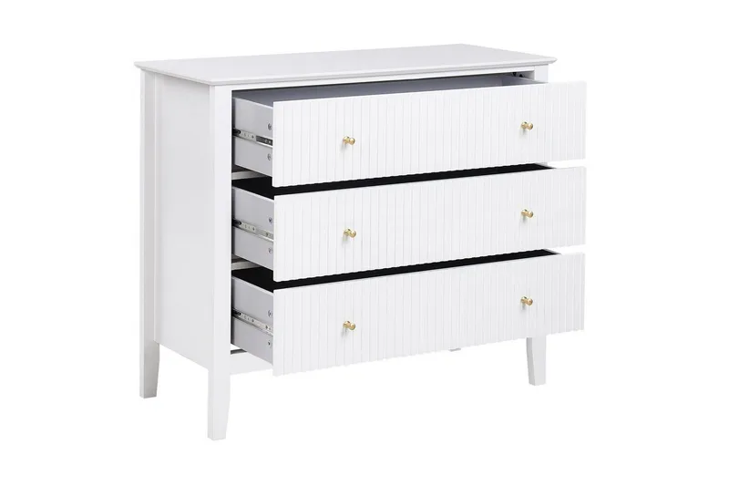 Lipasto Assisi kolmella laatikolla - Säilytys - Säilytyskalusteet - Lipasto