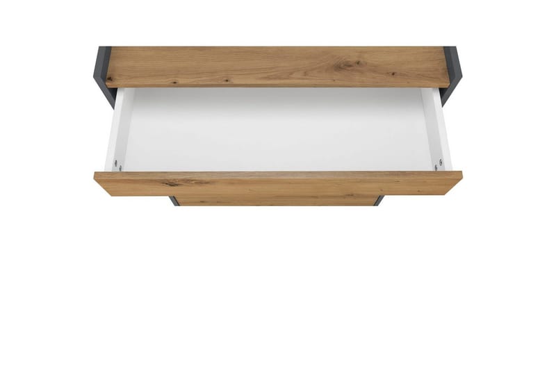 Lipasto Kosmo Antrasiitti/Tammi, 4 laatikkoa - Antrasiitti/Tammi, 4 laatikkoa - Säilytys - Säilytyskalusteet - Lipasto