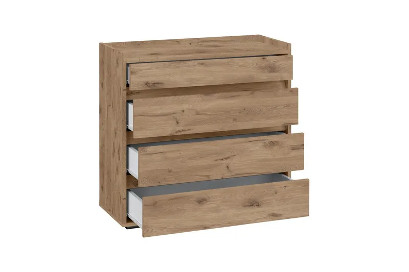 Lipasto Kosmo Viikinki tammi, 4 laatikkoa - Viikinki tammi, 4 laatikkoa - Säilytys - Säilytyskalusteet - Lipasto