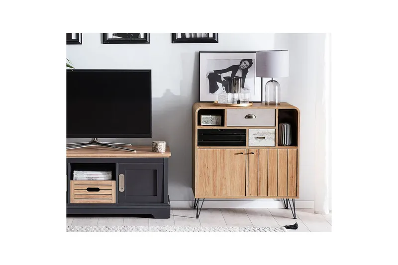 Lipasto Kyle - Huonekalut - Pöytä & ruokailuryhmä - Apupöytä & sivupöytä - Jalustapöytä & pylväspöytä