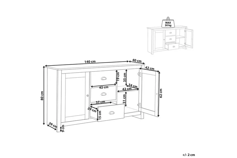 Lipasto Lansin - Säilytys - Säilytyskalusteet - Senkki