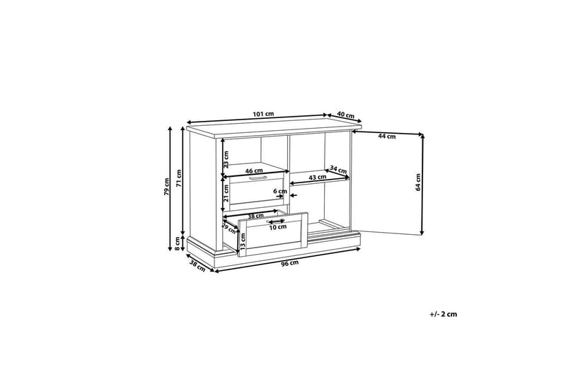 Lipasto Toronto - Säilytys - Säilytyskalusteet - Senkki