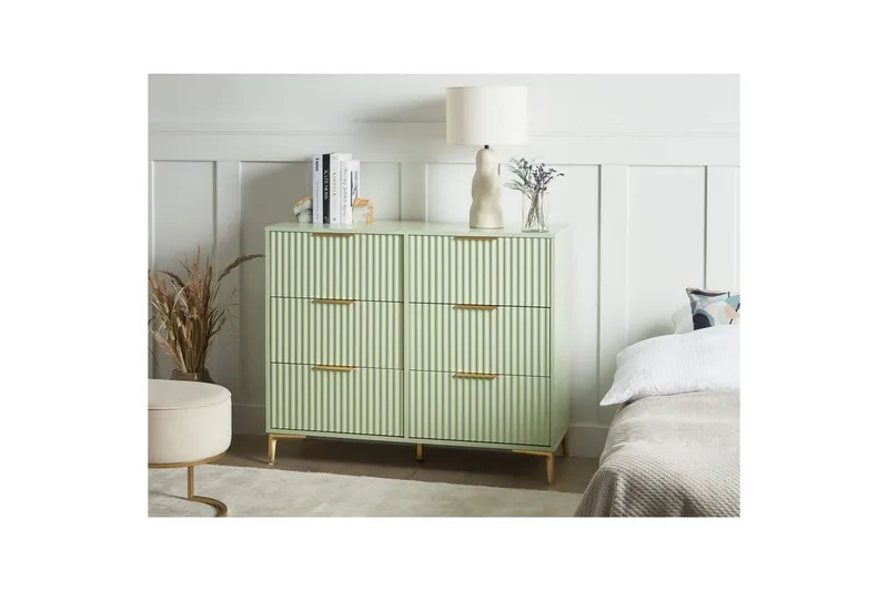 Lipasto Walcott Vihreä, kulta - Vihreä, kulta - Säilytys - Säilytyskalusteet - Lipasto