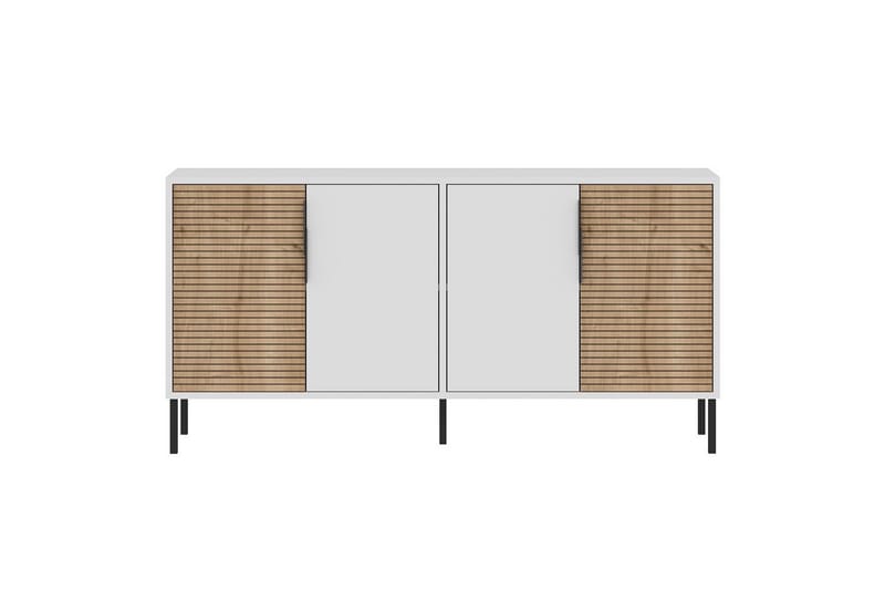 Lorien Konsolipöytä 150 cm - Valkoinen/Tammi - Huonekalut - Pöytä & ruokailuryhmä - Apupöytä & sivupöytä - Konsolipöytä