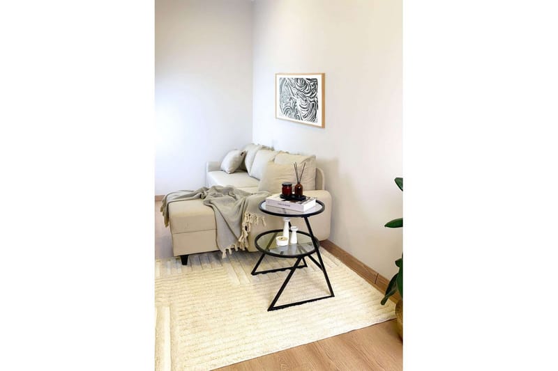 Lorigulla Sivupöytä 42x35 cm - Musta - Huonekalut - Pöytä & ruokailuryhmä - Apupöytä & sivupöytä - Tarjotinpöytä & pikkupöytä