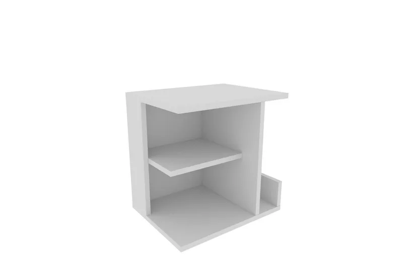 Lorik Yöpöytä 45 cm, Valkoinen