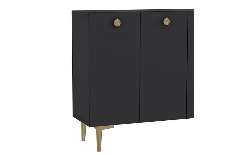 Mangvar Konsolipöytä 120 cm - Antrasiitti/Kulta - Huonekalut - Pöytä & ruokailuryhmä - Apupöytä & sivupöytä - Konsolipöytä