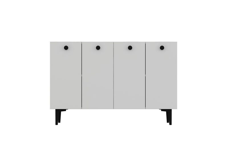 Mangvar Konsolipöytä 120 cm, Valkoinen/Musta