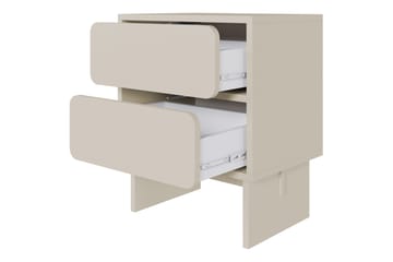 Marinport Yöpöytä 50 cm - Beige - Huonekalut - Pöytä & ruokailuryhmä - Apupöytä & sivupöytä - Yöpöytä