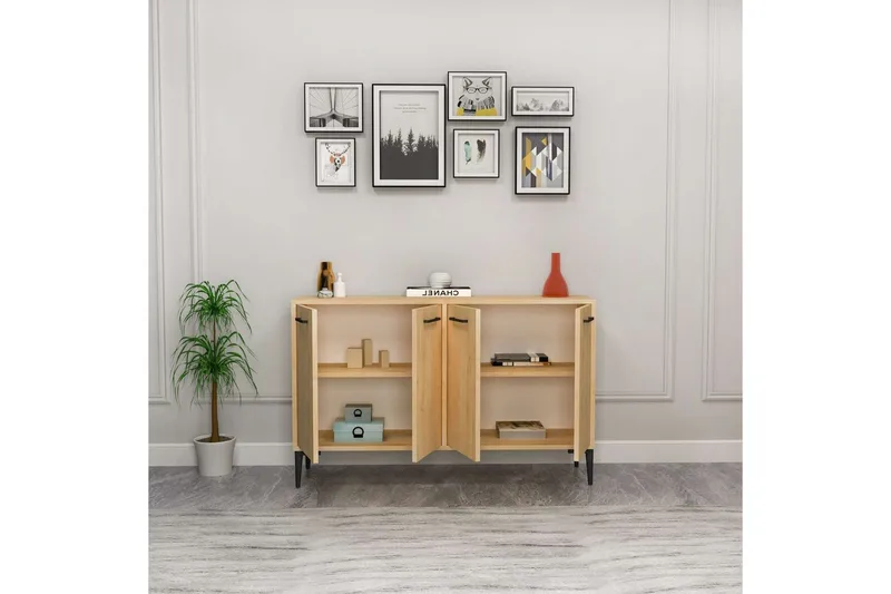 Merion Konsolipöytä 120 cm - Tammi - Huonekalut - Pöytä & ruokailuryhmä - Apupöytä & sivupöytä - Konsolipöytä