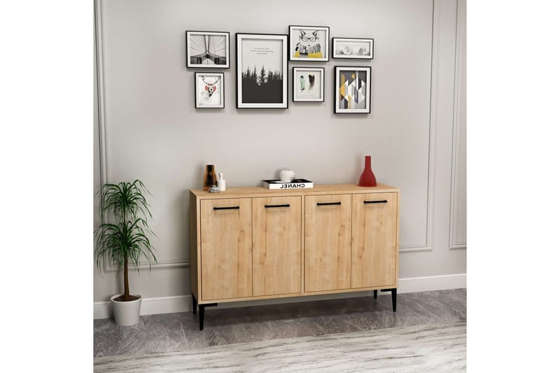 Merion Konsolipöytä 120 cm - Tammi - Huonekalut - Pöytä & ruokailuryhmä - Apupöytä & sivupöytä - Konsolipöytä