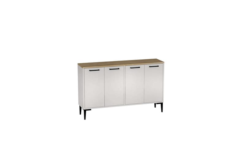 Merion Konsolipöytä 120 cm, Tammi/Valkoinen