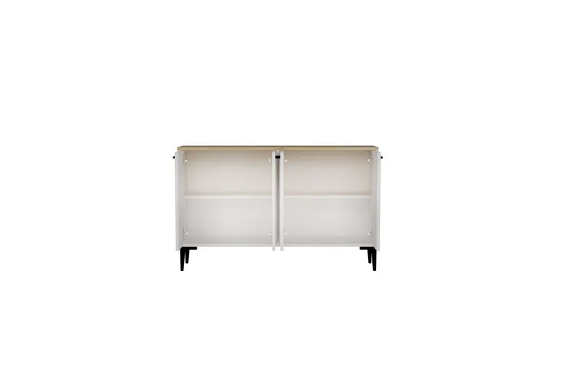 Merion Konsolipöytä 120 cm - Tammi/Valkoinen - Huonekalut - Pöytä & ruokailuryhmä - Apupöytä & sivupöytä - Konsolipöytä