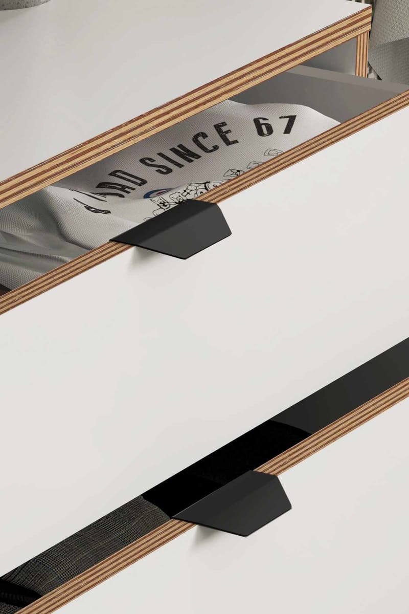 Meyloren yöpöytä 50 cm - Huonekalut - Pöytä & ruokailuryhmä - Apupöytä & sivupöytä - Yöpöytä