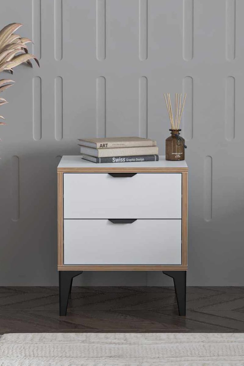 Meyloren yöpöytä 50 cm - Huonekalut - Pöytä & ruokailuryhmä - Apupöytä & sivupöytä - Yöpöytä