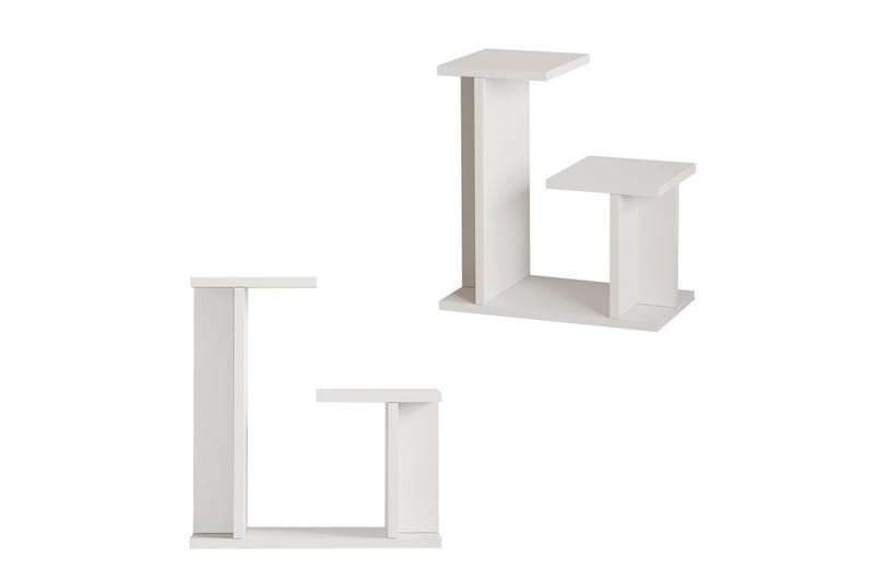 Mijara Sivupöytä 46 cm, Valkoinen