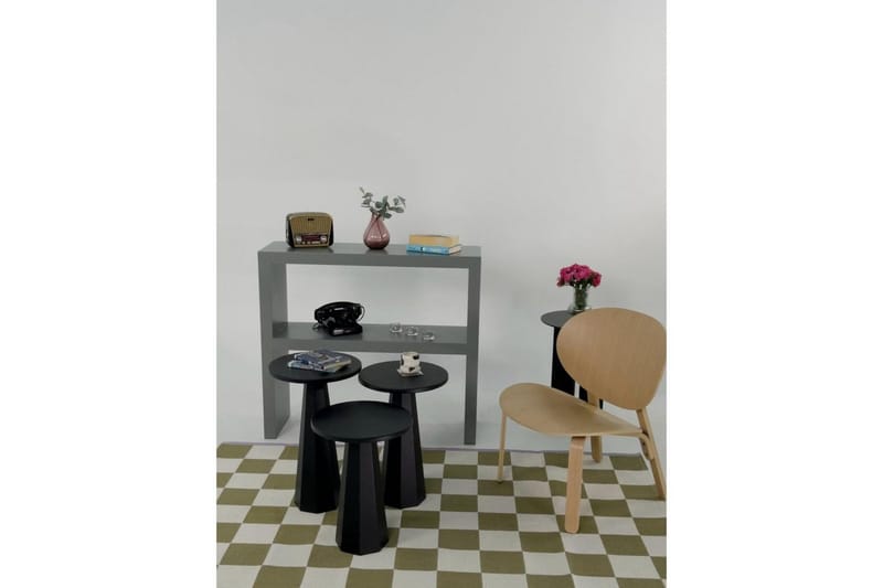 Miu Pöytäsarja 35 cm - Musta - Huonekalut - Pöytä & ruokailuryhmä - Apupöytä & sivupöytä - Sarjapöytä