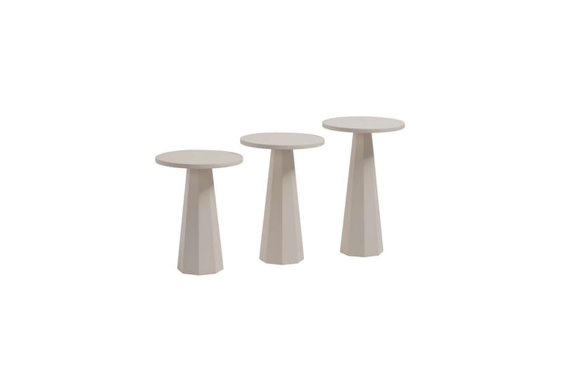 Miu Pöytäsarja 35 cm - Valkoinen - Huonekalut - Pöytä & ruokailuryhmä - Apupöytä & sivupöytä - Sarjapöytä
