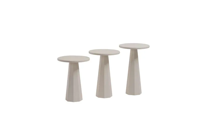 Miu Pöytäsarja 35 cm - Valkoinen - Huonekalut - Pöytä & ruokailuryhmä - Apupöytä & sivupöytä - Sarjapöytä