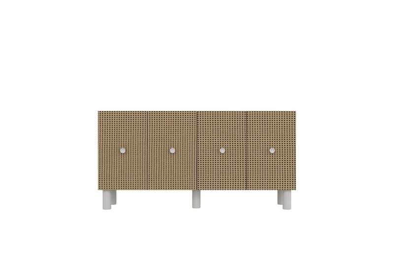 Mono konsolipöytä 150 cm - Beige/Punertavanvärinen puu - Huonekalut - Pöytä & ruokailuryhmä - Apupöytä & sivupöytä - Konsolipöytä