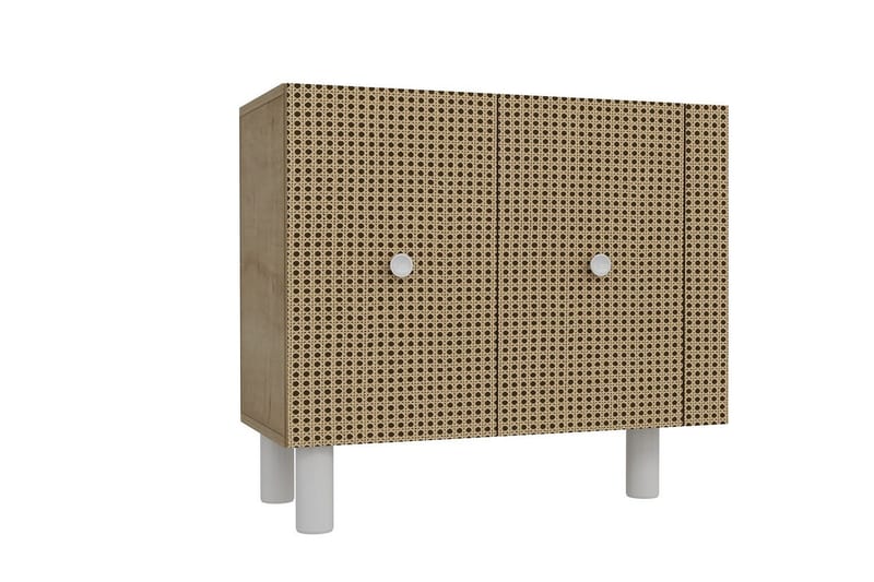 Mono konsolipöytä 150 cm - Beige/Punertavanvärinen puu - Huonekalut - Pöytä & ruokailuryhmä - Apupöytä & sivupöytä - Konsolipöytä