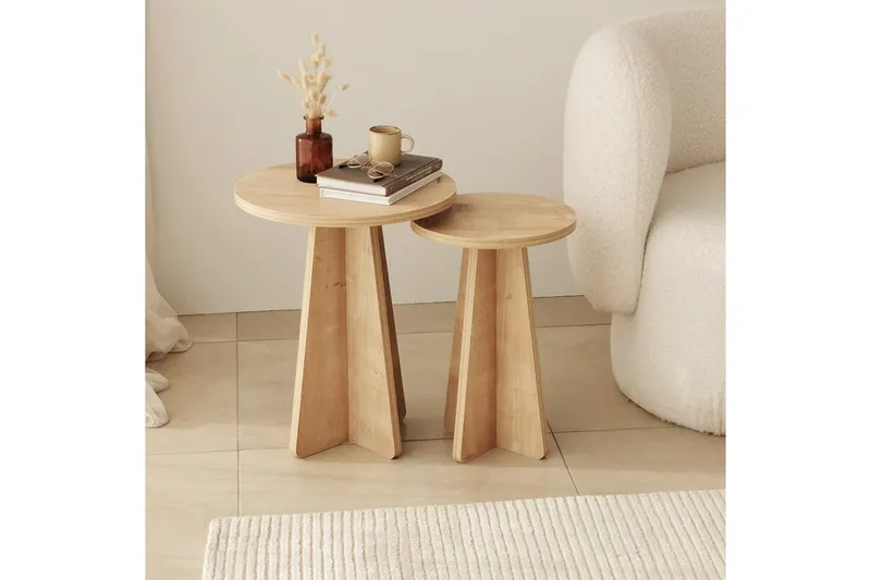 Munne Sarjapöytä - Tammi - Huonekalut - Pöytä & ruokailuryhmä - Apupöytä & sivupöytä - Sarjapöytä