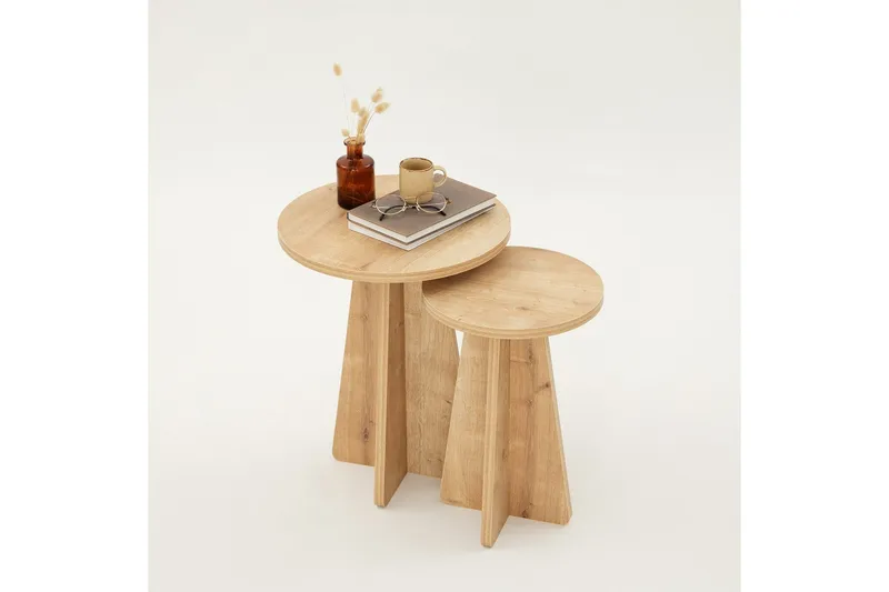 Munne Sarjapöytä - Tammi - Huonekalut - Pöytä & ruokailuryhmä - Apupöytä & sivupöytä - Sarjapöytä