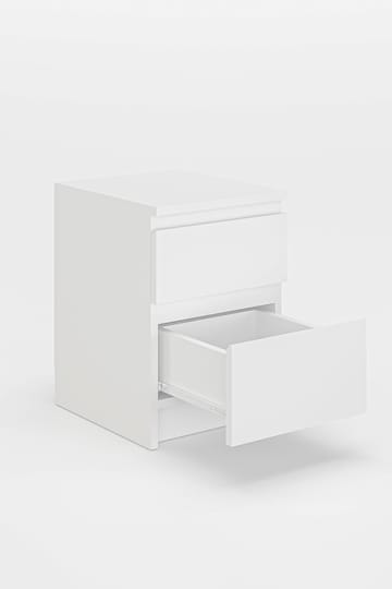 Nightstand Hanah Home Valkoinen - Huonekalut - Pöytä & ruokailuryhmä - Apupöytä & sivupöytä - Yöpöytä