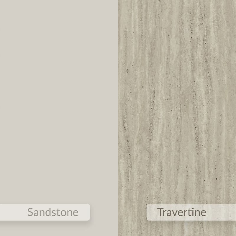 Nilena Yöpöytä 38 cm - Hiekkakivi travertiini - Huonekalut - Pöytä & ruokailuryhmä - Apupöytä & sivupöytä - Yöpöytä